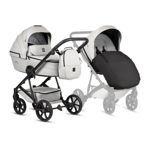 Универсальная коляска 2 в 1 Tutis Viva6 plus Leather Cloud